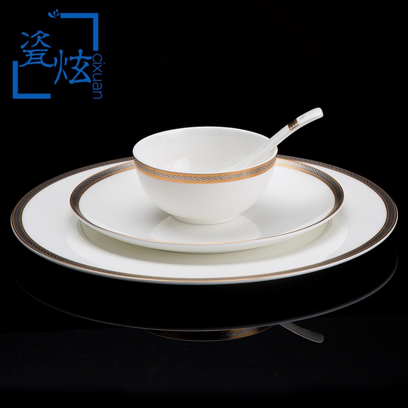 【 Platinum aristocrat 】 High-end hotel tableware