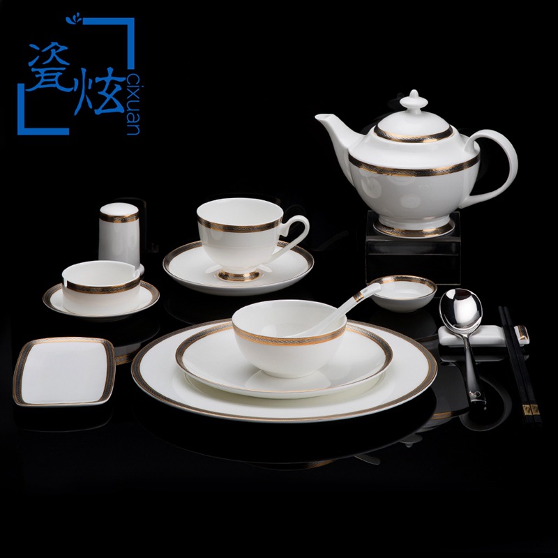 【 Platinum aristocrat 】 High-end hotel tableware