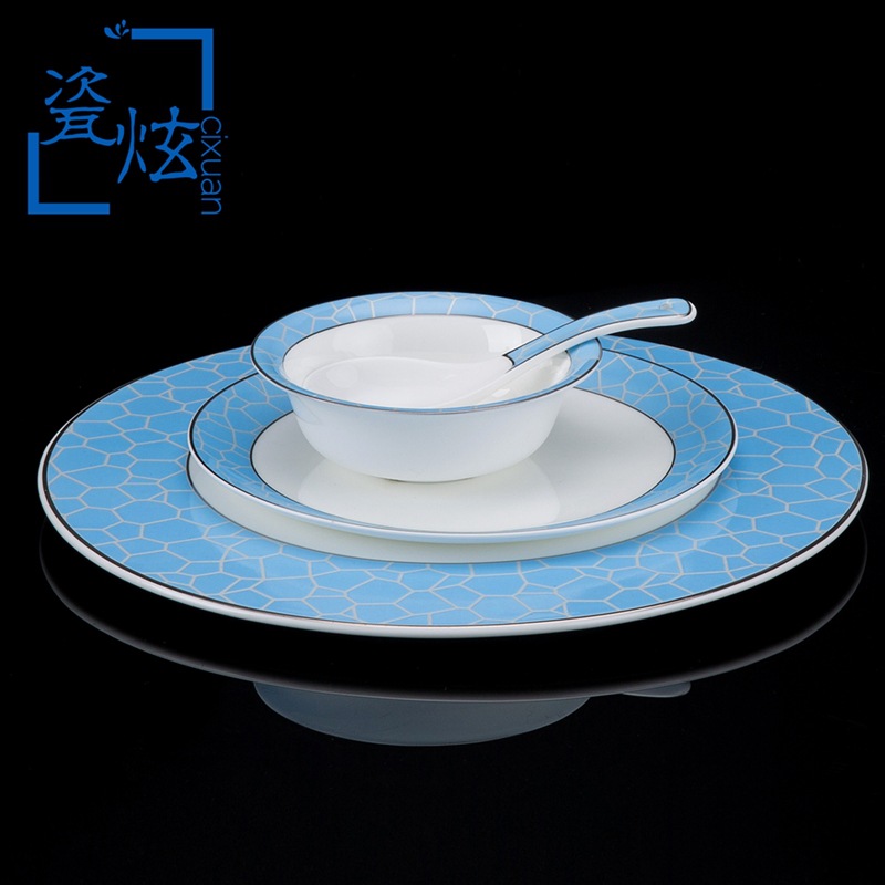【 Lanshui Cube 】 high-end tableware set