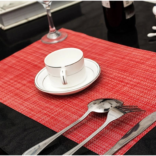 Hot insulation placemat pvc