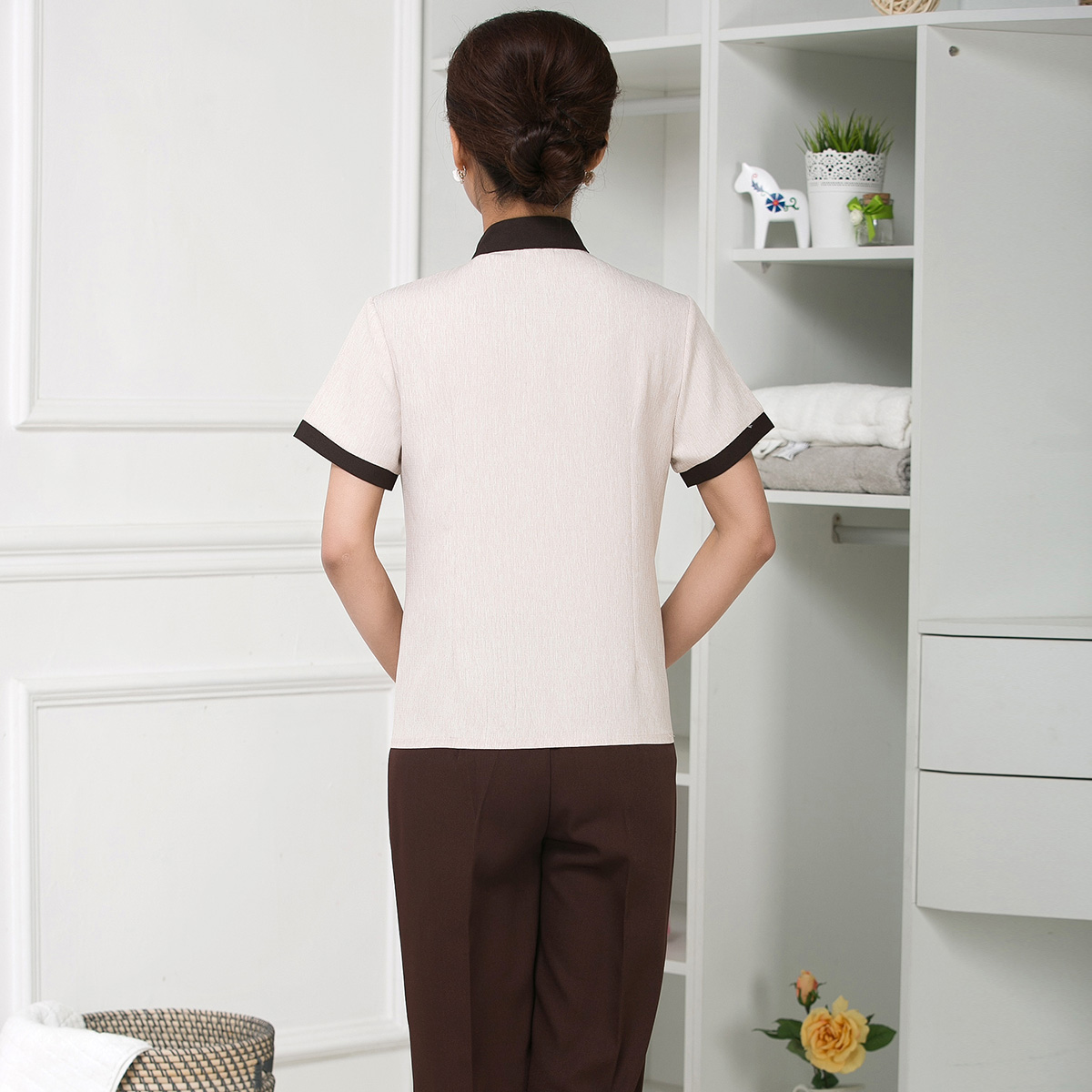 Hotel work clothes summer cleaning clothes for women