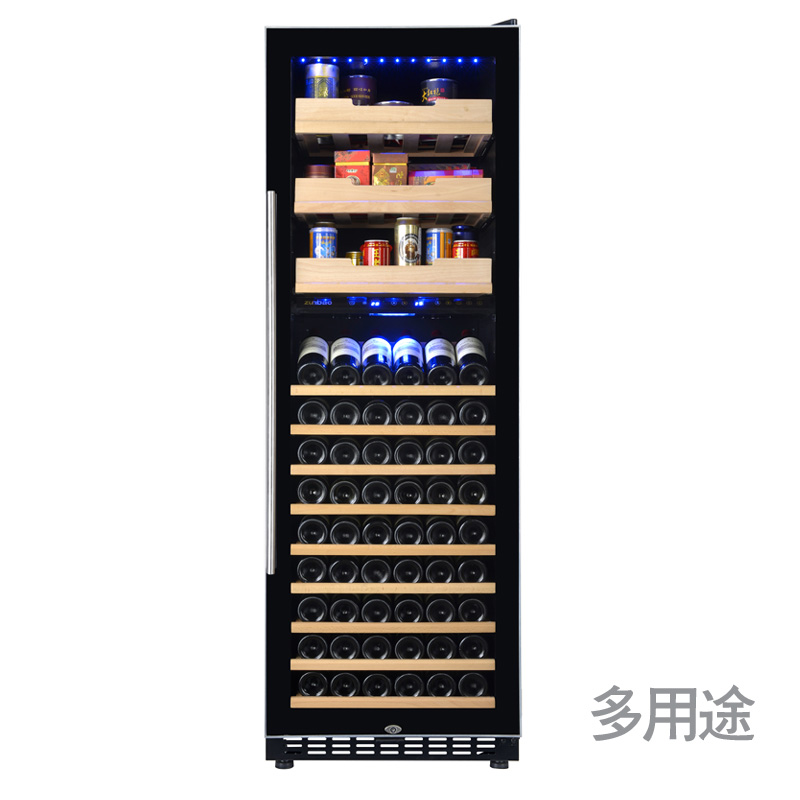 Constant temperature wine cabinet compressor double temperature air cooling