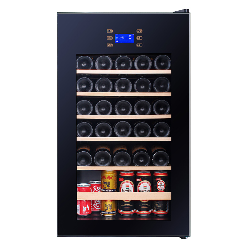 Touch screen compression constant temperature wine cabinet