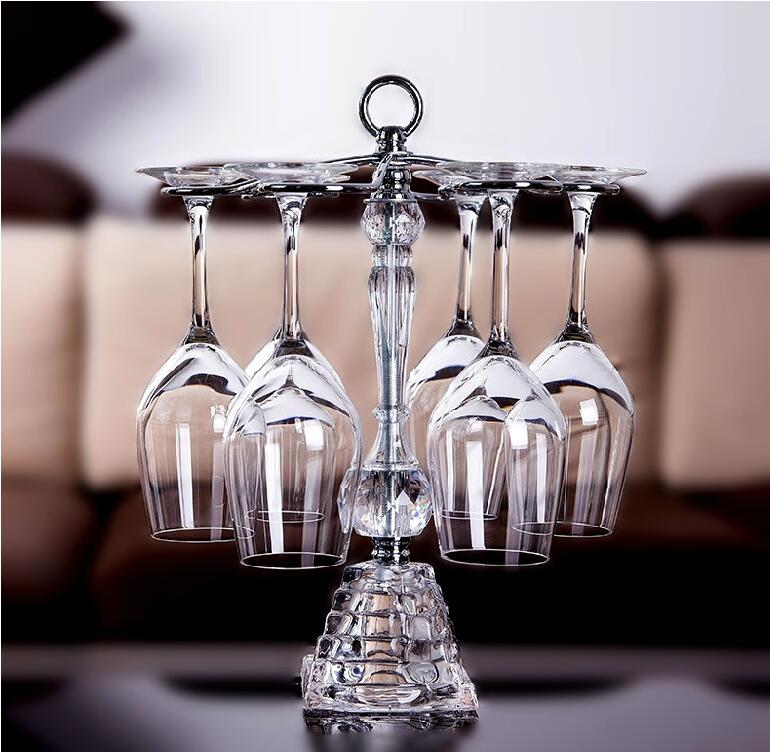 Crystal creative stemware stand