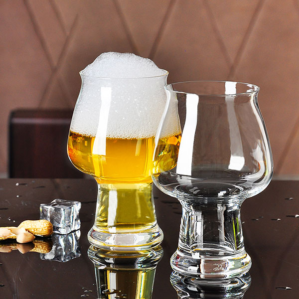 Thick-bottomed beer mug